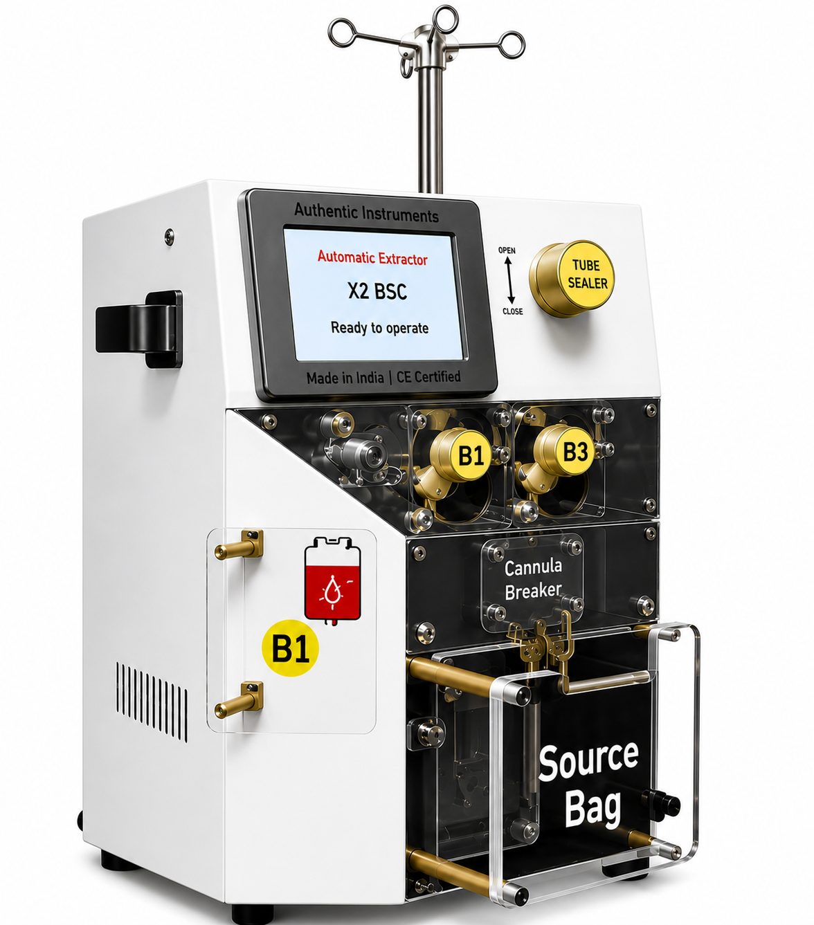 Automatic Blood Component Extractor