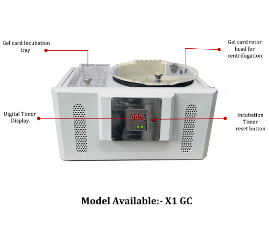 GEL CARD CENTRIFUGE & INCUBATOR